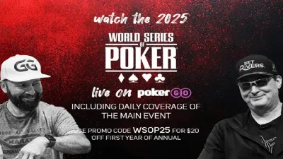 2025년 월드 시리즈 오브 포커의 PokerGO 스트리밍 일정을 확인하세요